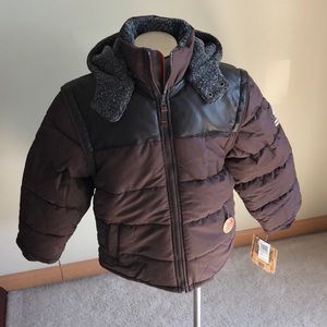NWT Big Chill Fleece Lined Coat - Boys S/8